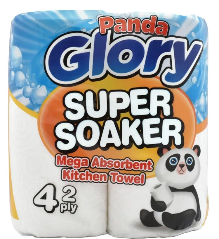 Glory - Super Soaker Kitchen Roll 4 Pack